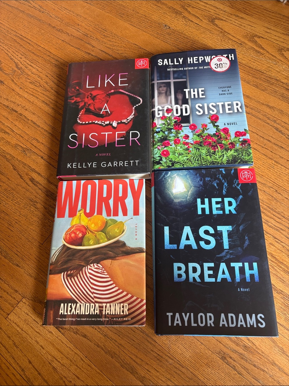 Like a Sister by Kellye Garrett - Hardcover Book - Black/Red Cover